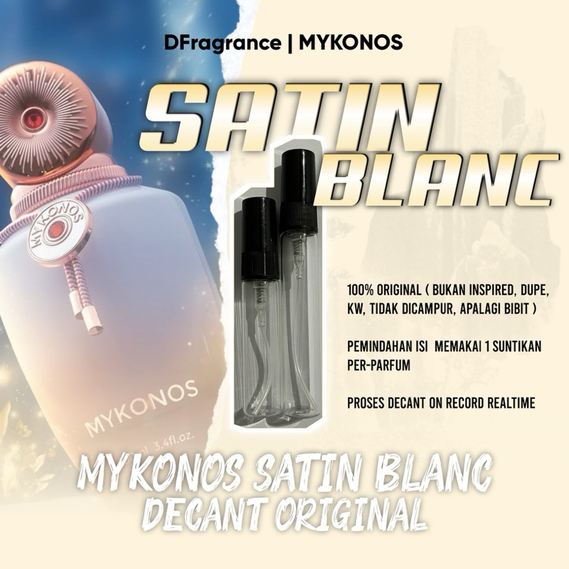Satin Blanc - Mykonos
