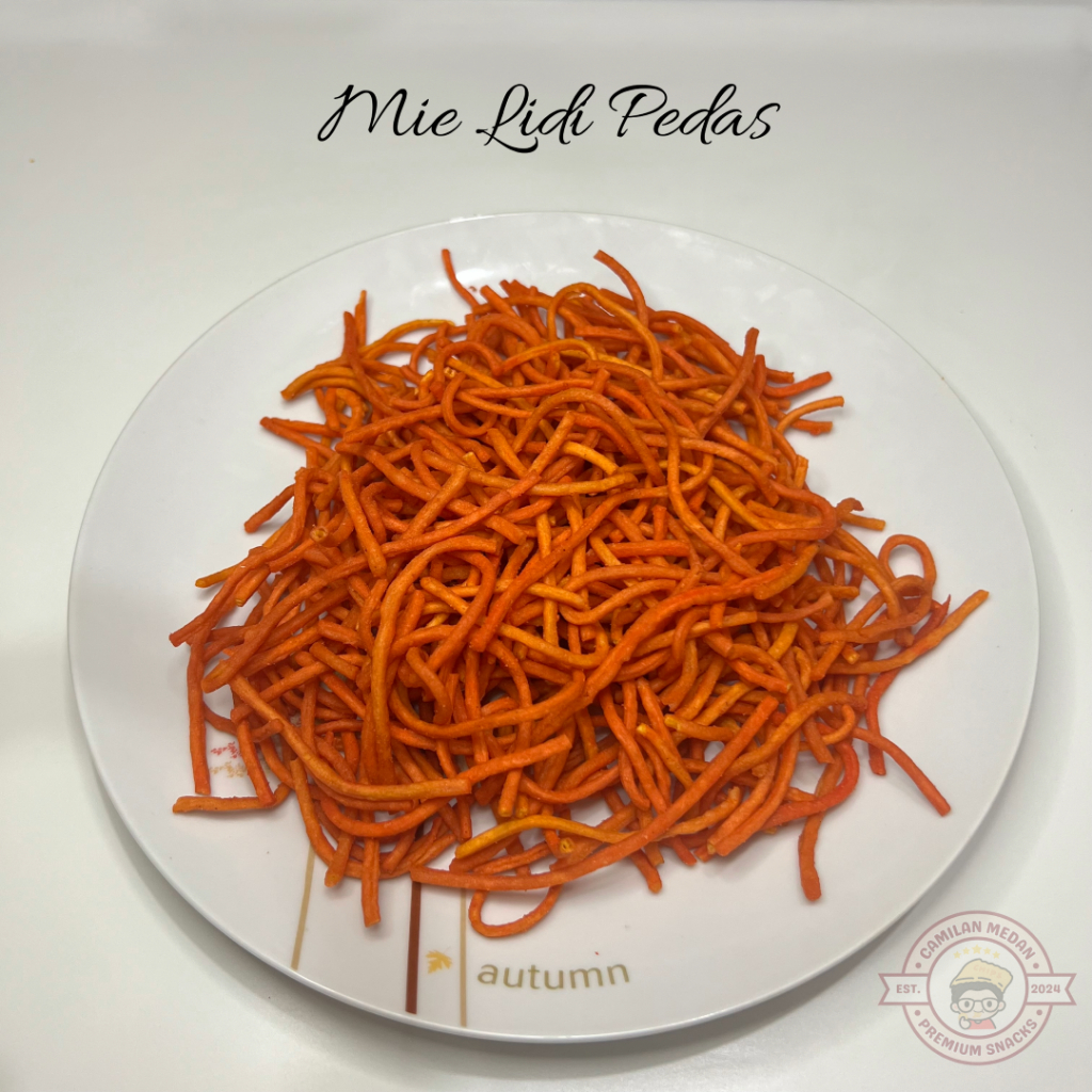 Mie Lidi Pedas 250 gr | Camilan Medan