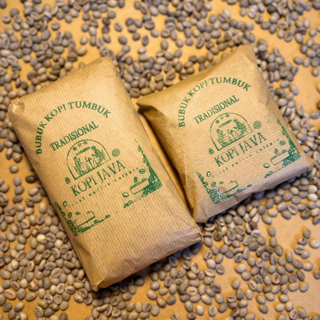 

Promo Kopi Bubuk Halus Tumbuk Tradisional 1KG Robusta Coffee