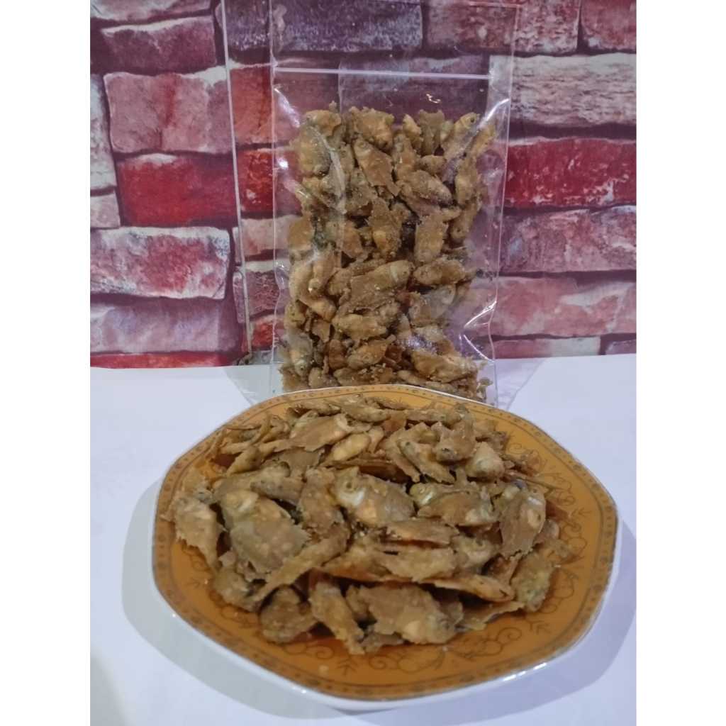 

BABY FISH GURIH CRISPY +- 50 GRAM (pouch) / Baby fish Halal , Rasa Original