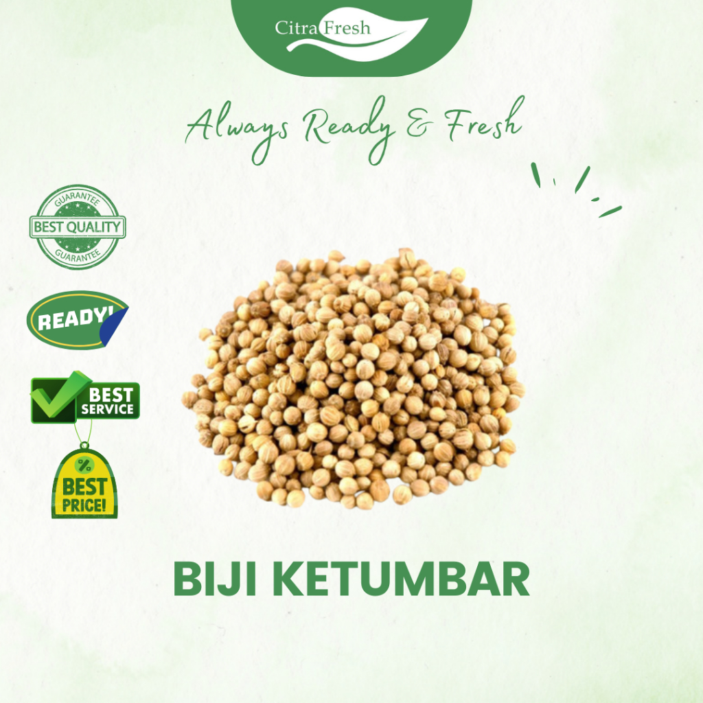 

CITRA FRESH Biji Ketumbar 100 gram - Selalu Ready dan Fresh