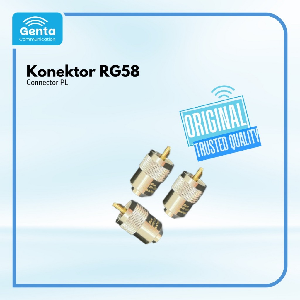 CONNECTOR KONEKTOR RG58 RG-58 CONNECTOR PL