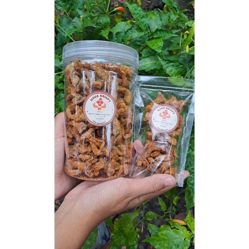 

USUS KRISPY by.ŋƙ l 50 gram- 300 gram | Makanan ringann| home made