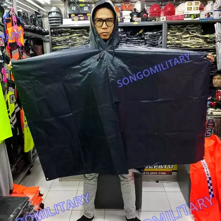Mantel Ponco / Jas Hujan Ponco / Jas Hujan Kelelawar