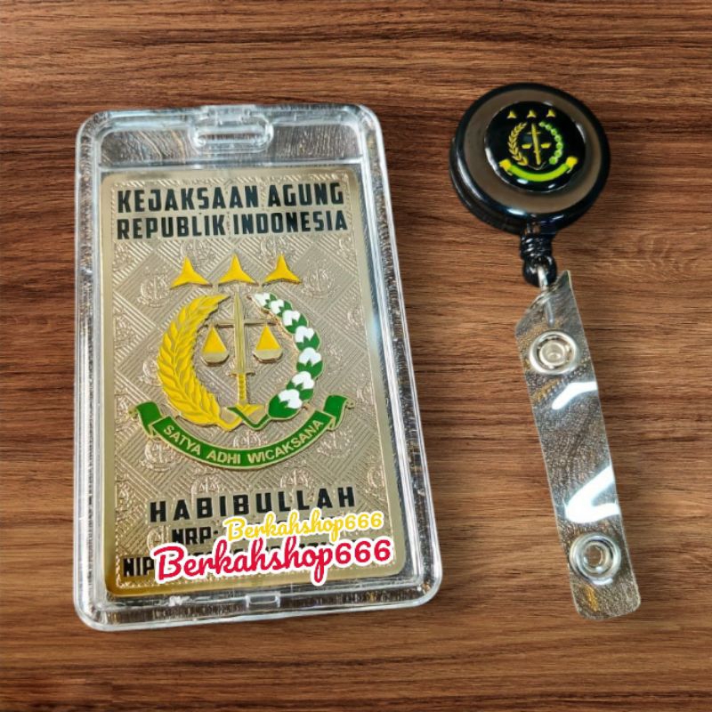 

plat id card yoyo custom kejaksaan agung