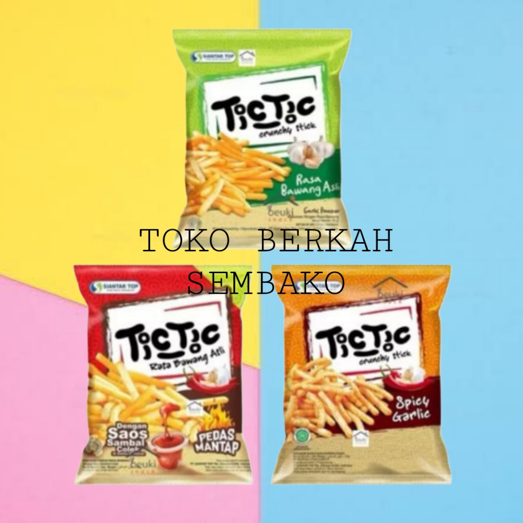 

(RENCENG) Chiki TIC TIC Snack Crunchy Stick 18gr Isi 10Pcs