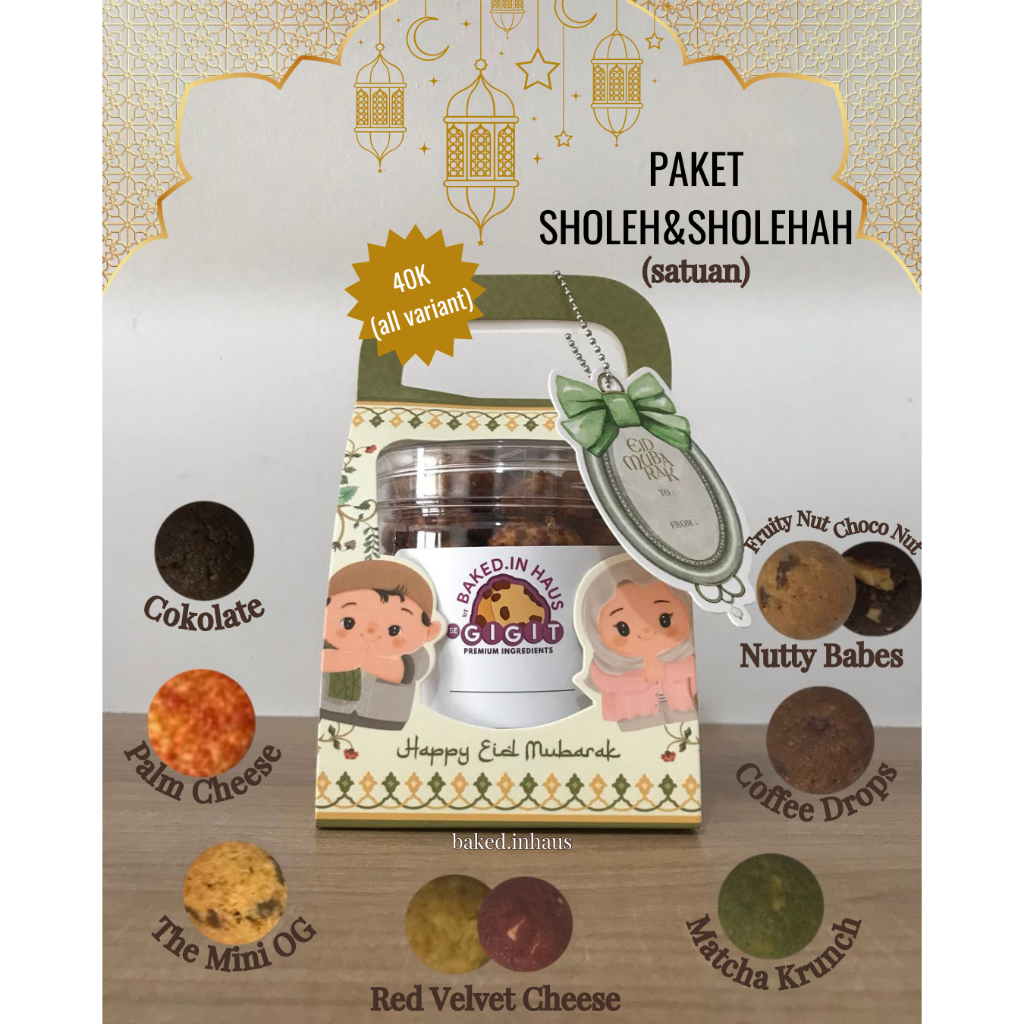 

[HAMPERS LEBARAN] COOKIES DAN KUE KERING SPESIAL LEBARAN