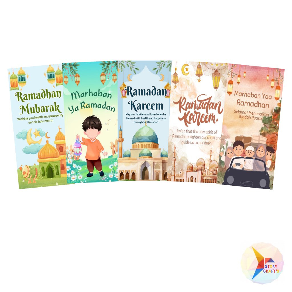 

Scrapbook Sticker Alquran Tema Ramadhan Puasa Ramadan Umat Muslim