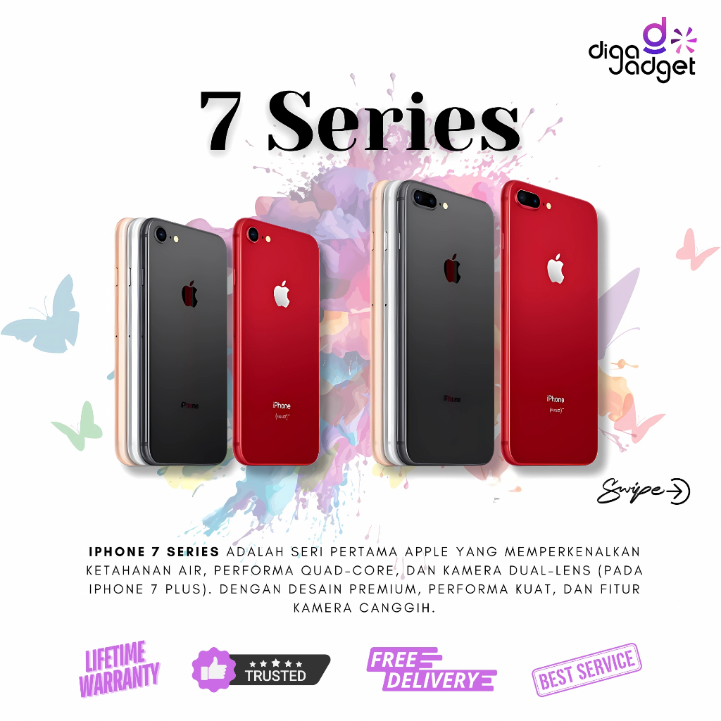 iPhone 7 Series | iPhone 7 32Gb 128Gb 256Gb |  iPhone 7 Plus 32Gb 128Gb 256Gb Fullset Resmi Original