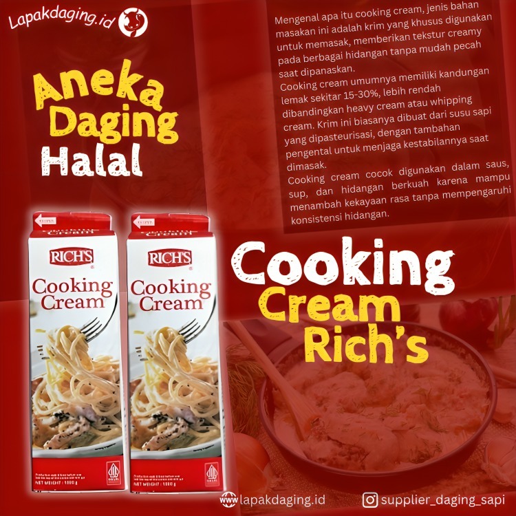 

Cooking Cream Rich 1kg