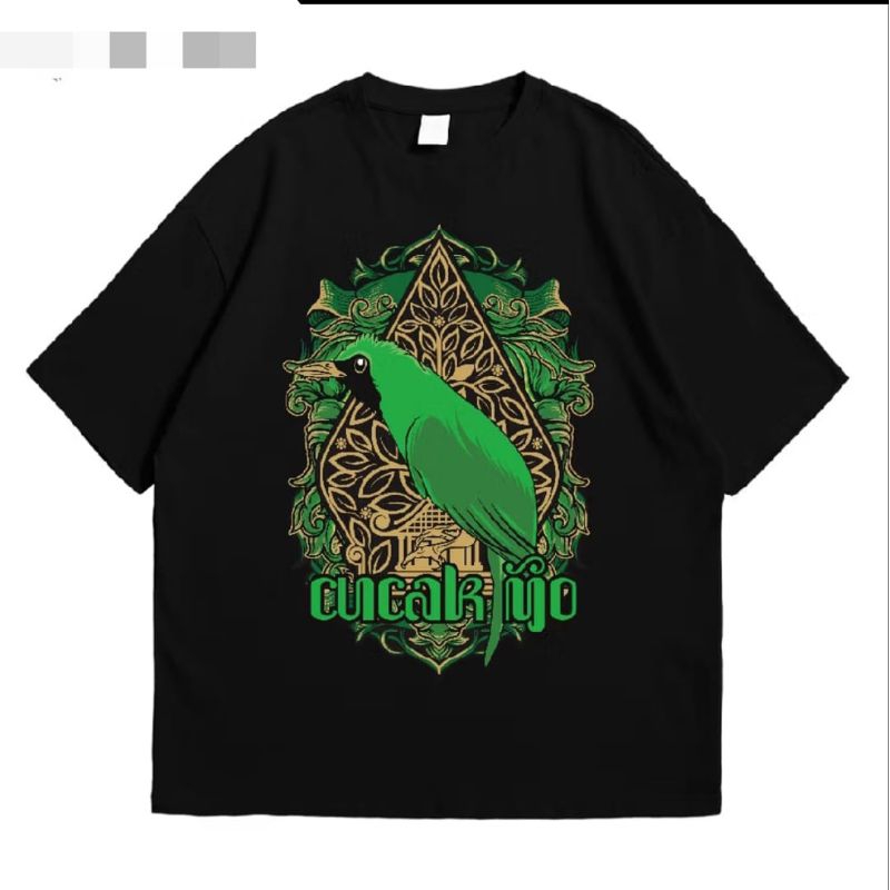 KAOS CUCAK IJO MODEL KERAJAAN CUCAK IJO NEW MODEL