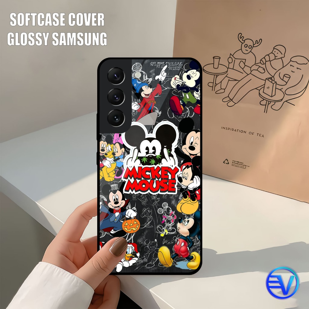 [ GT73 MICKEY MOUSE ] Softcase SAMSUNG S22/S22 PLUS/S22 ULTRA/S21/S21 PLUS/S21 ULTRA/S21 FE/S20/S20 