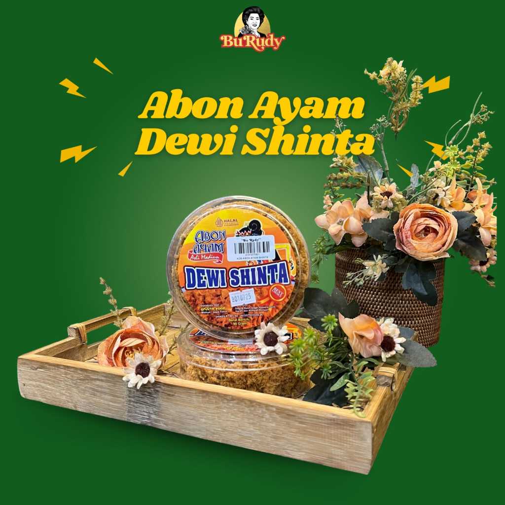 

Abon Ayam Dewi Shinta Asli Madiun 90g