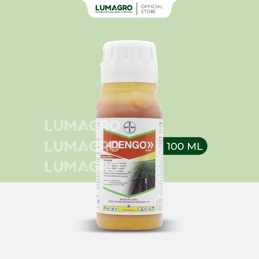 Herbisida Adengo 315SC 100ml Isoksaflutol Thiencarbazone Methyl Pembasmi Gulma Selektif Jagung