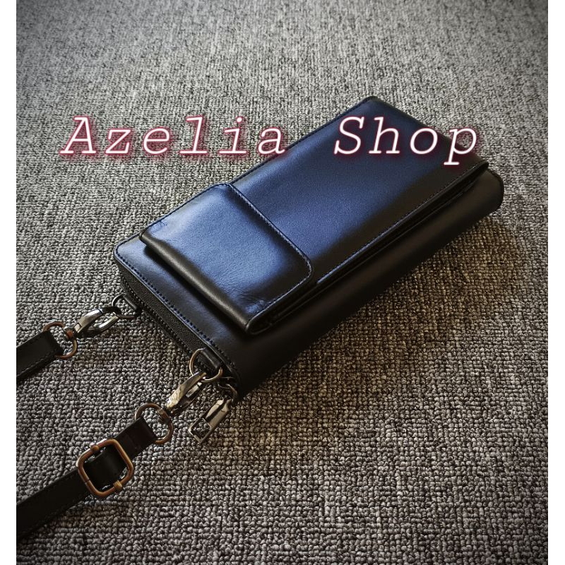 sling bags- tas hp selempang kulit pria/wanita-asli-dompet hp kulit