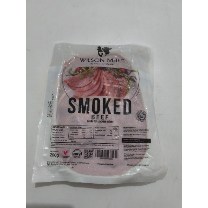 

Smoked Beef Wilson Meier 200 gr