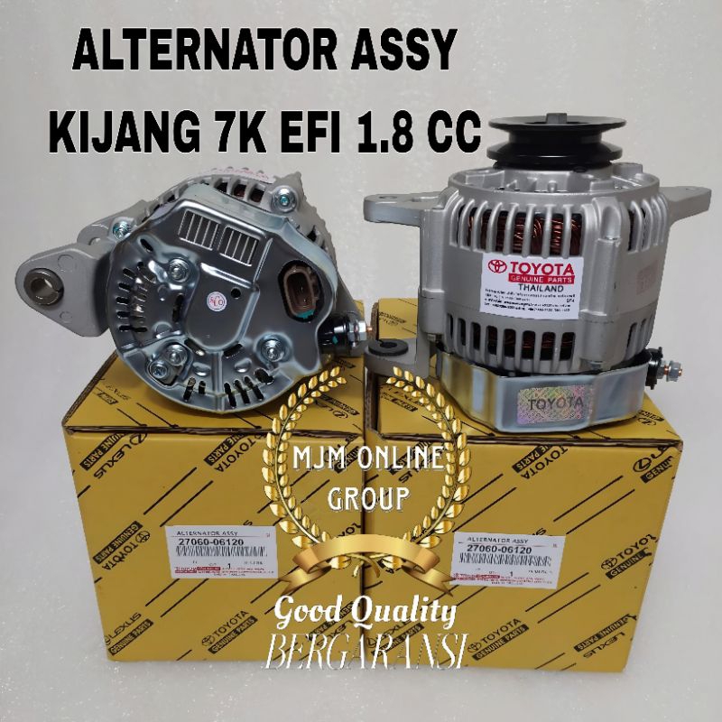 ALTERNATOR ASSY DINAMO CAS KIJANG 7K KAPSUL EFI 1.8 1800CC