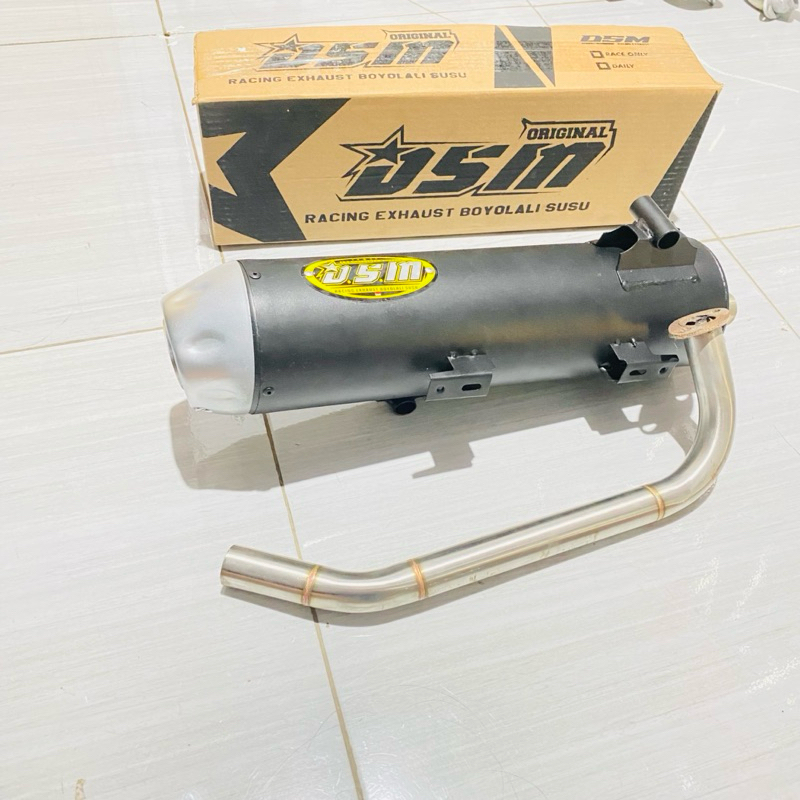 Knalpot Dsm Standar Racing Pro Vario 125 Bohlam vario 125 bolam bas adem