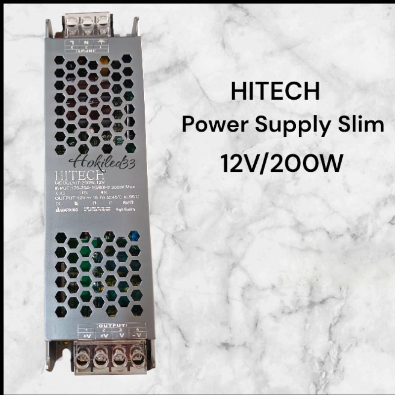 Power Supply Slim HITECH 36W DC 12V