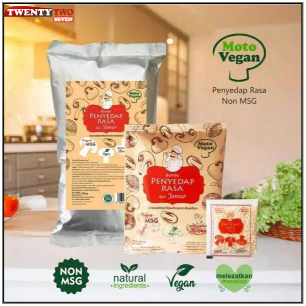 

Motovegan Penyedap Makanan Rasa Jamur 500 gr