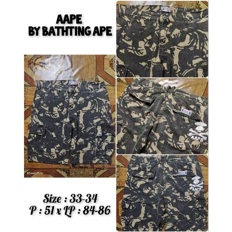CELANA PENDEK AAPE BY BATHING APE