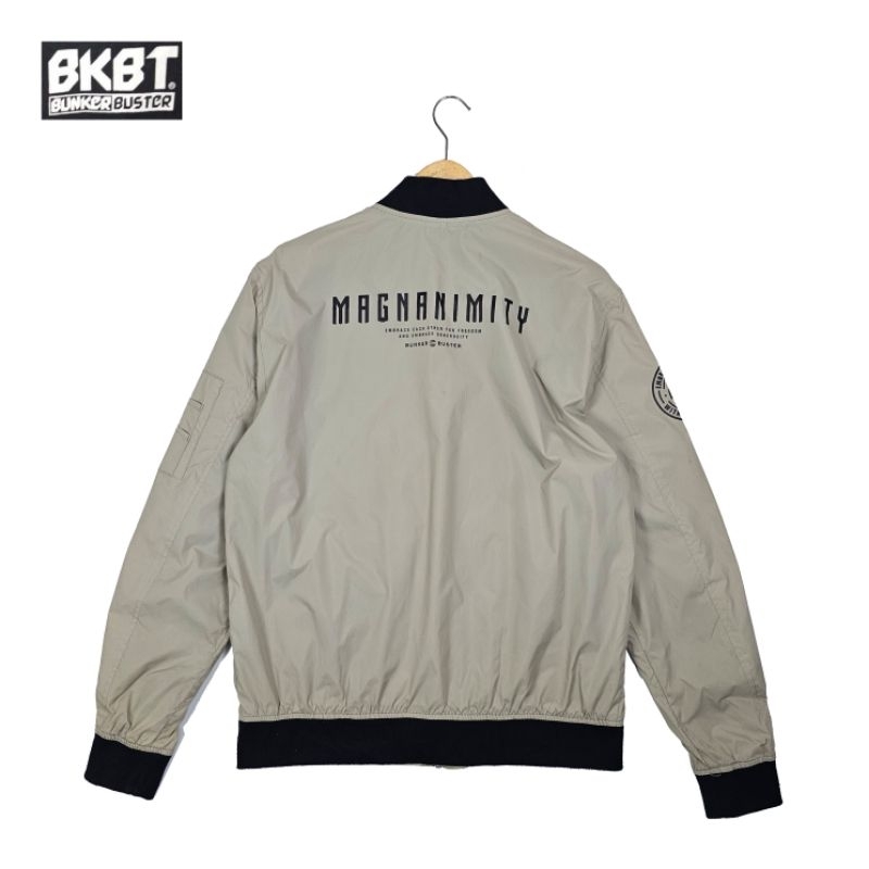 casual kasual jacket bomber flight BKBT BUNKER BUSTER magnanimity 2 pria wanita unisex second prelov