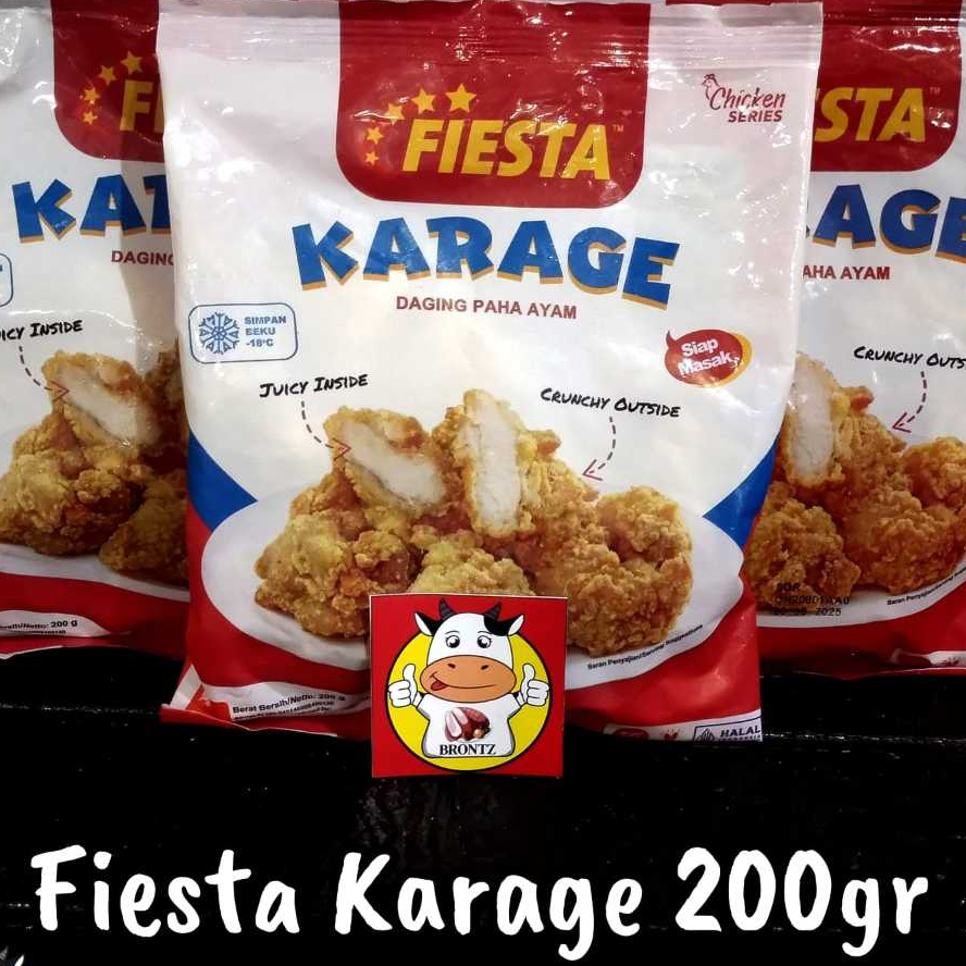 

FIESTA KARAGE 200GR-FROZEN FOOD-BRONTZ JOGJA