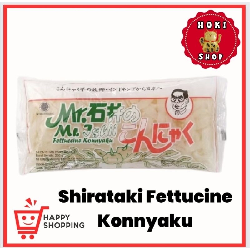 

Fettucine Kwetiau Shirataki Basah 200gr / Fettucine Shirataki / Fettucine Konnyaku