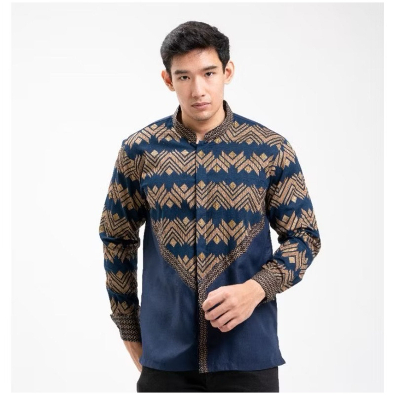 Kemaje Batik Pria NUC.ID Ruby 05 (Navy)