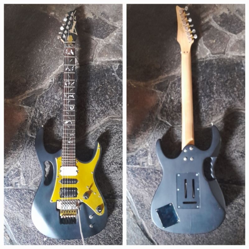 Gitar Ibanez Jem ( w/ seymour duncan + sustainer pickup )
