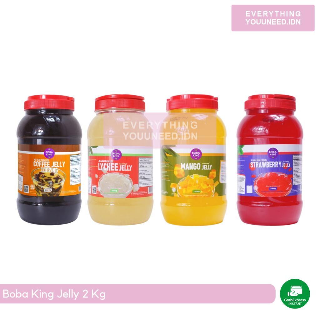 

Boba King Topping Minuman Jelly 2Kg