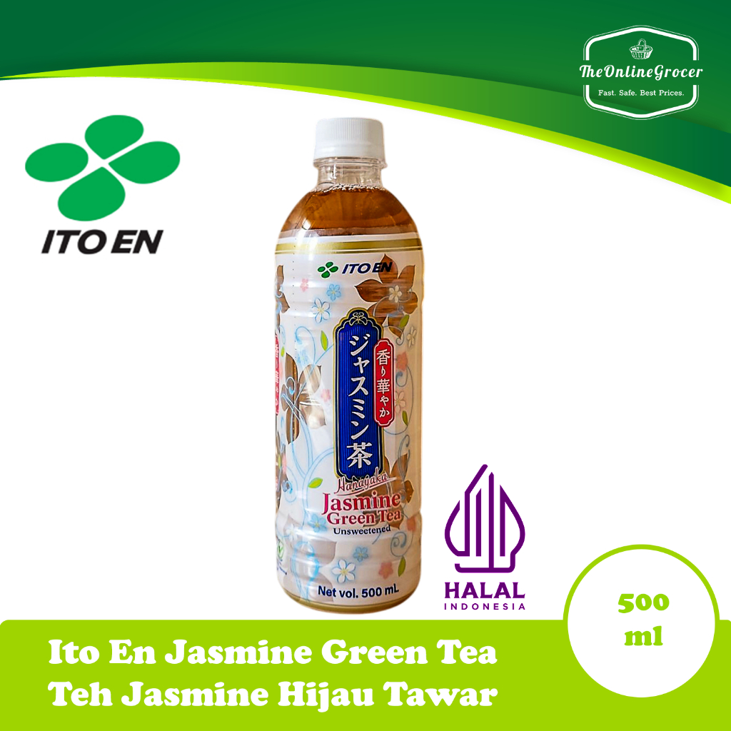 

Ito En Jasmine Green Tea 500ml - Teh Hijau Jasmine Tawar Itoen
