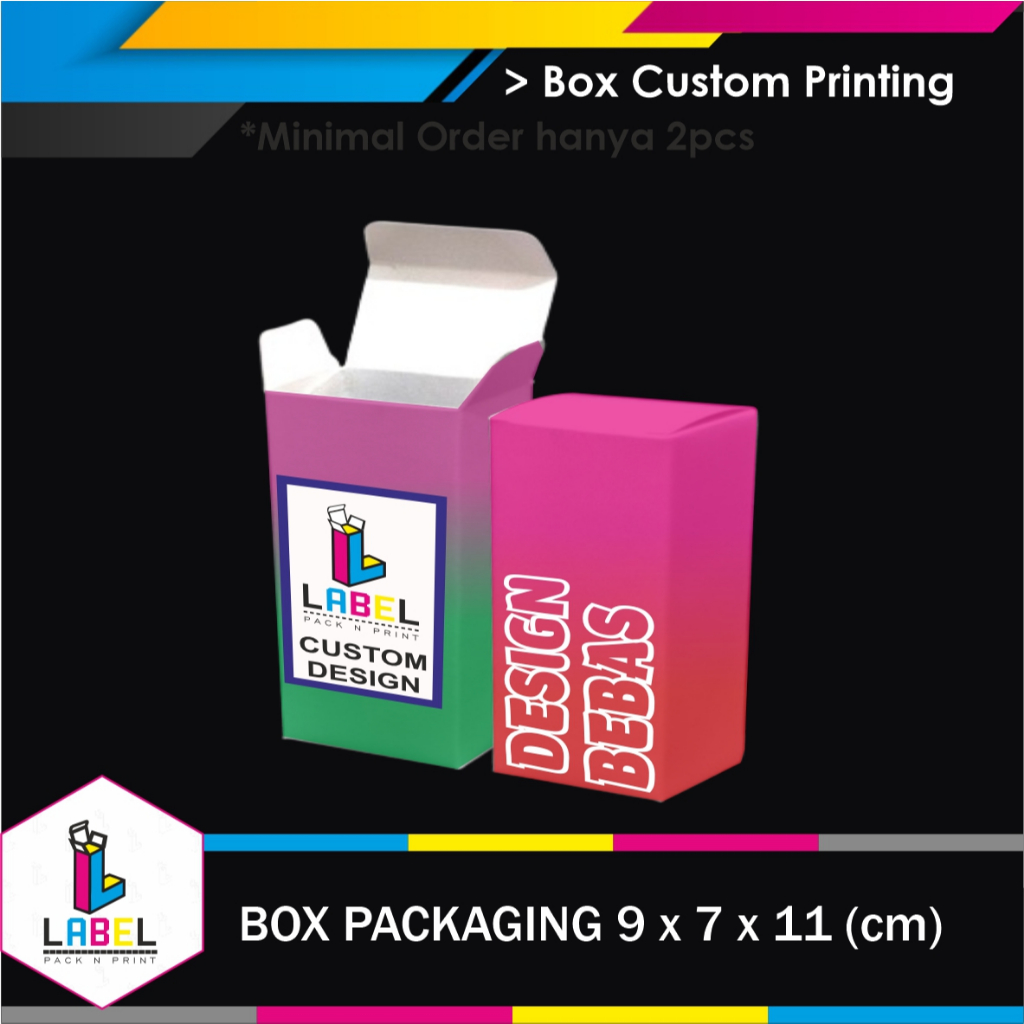 

Dus Kemasan / Box Uk. 9x7x11 CUSTOM DESIGN FULLPRRINT
