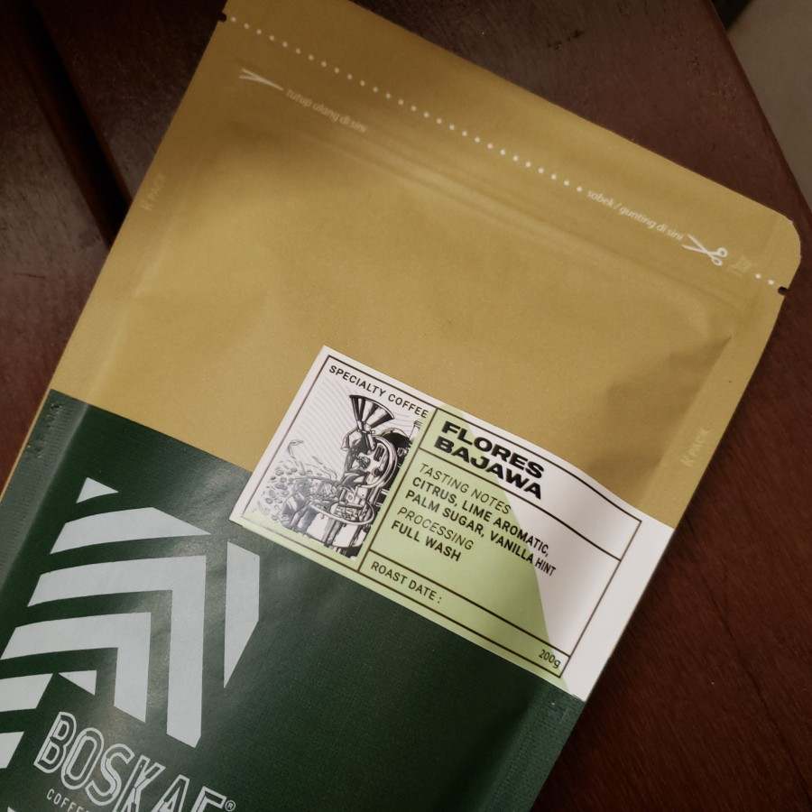 

Kopi Arabika Flores Bajawa, Boskaf Coffee Roaster