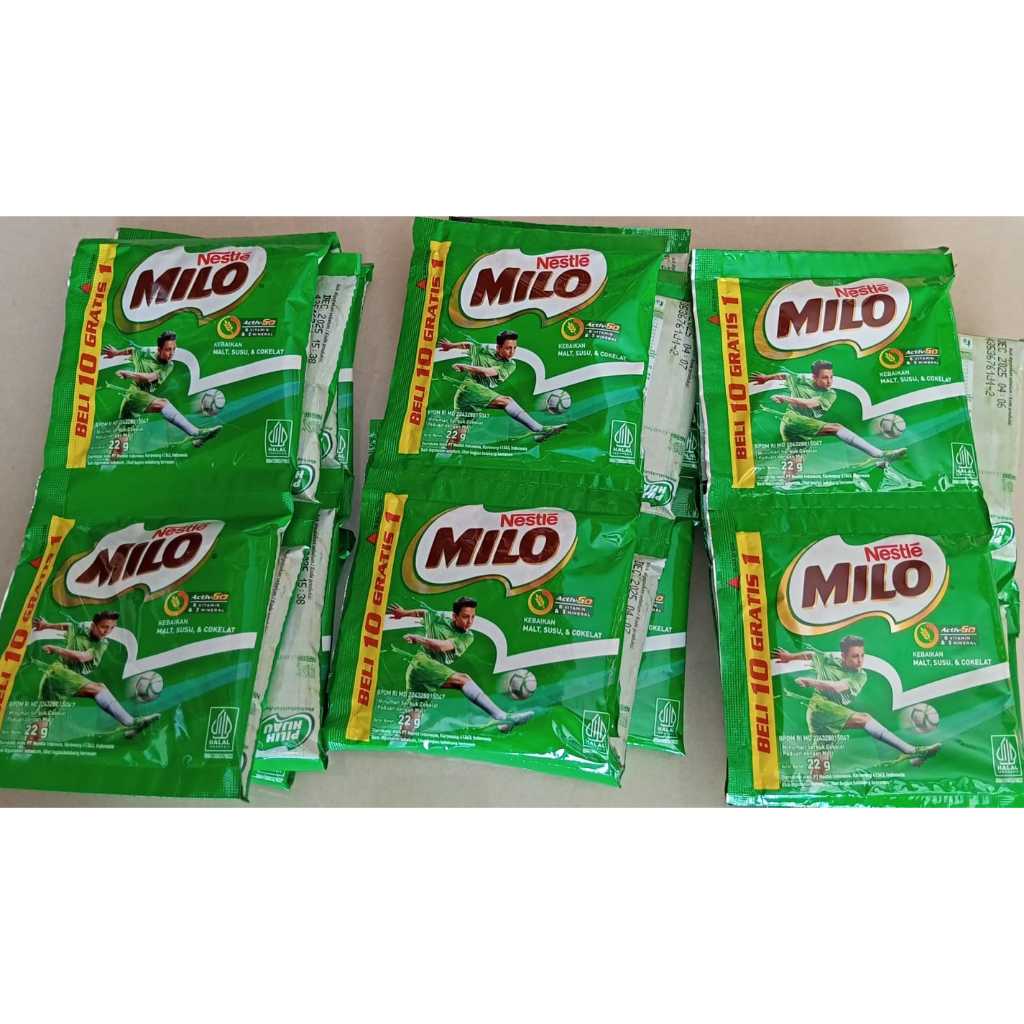 

Susu Milo Active Go Sachet 3 renceng isi 30 + Free 3 pcs