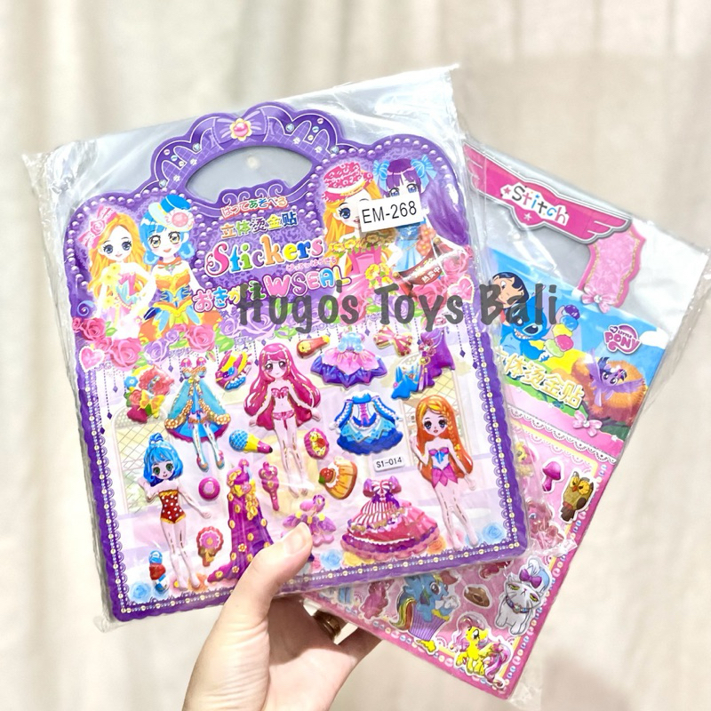 

Grosir 20pcs Stiker Tas Jumbo Bongkar Pasang | Stiker Tas Jumbo Karakter