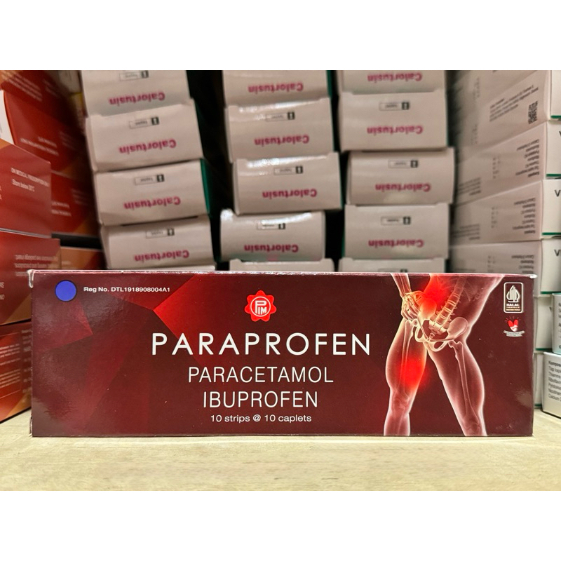 PARAPROFEN - ( Paracetamol dan Ibuprofen )