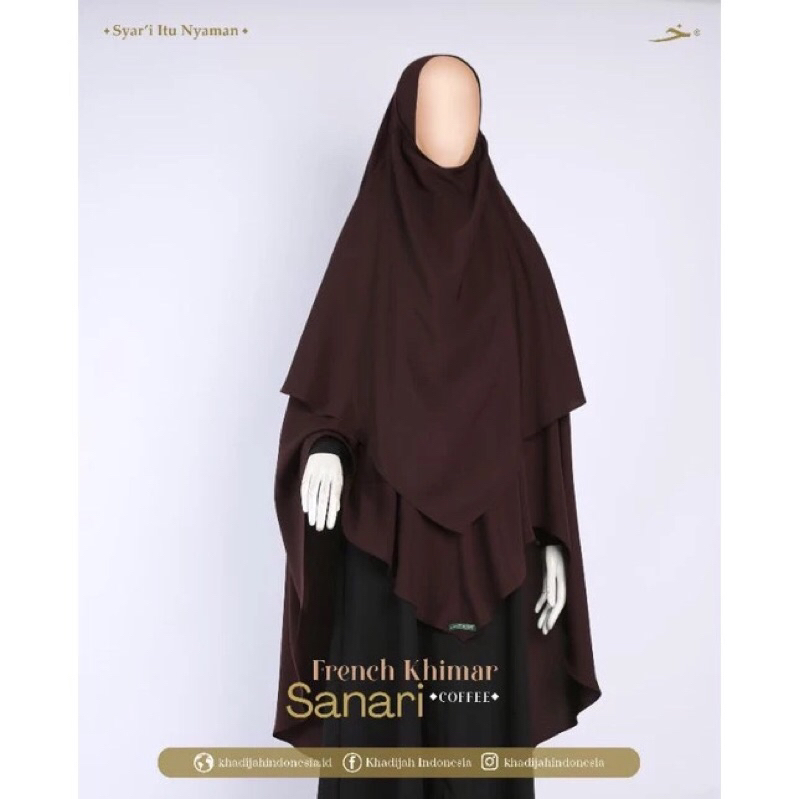 French Khimar By Khadijah Indonesia Preloved