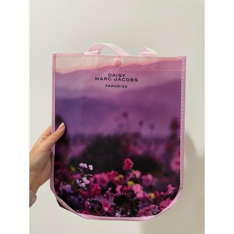 NEW BUKAN PRELOVED marc jacobs daisy paradise totebag tas shoulder bag ungu pink bunga flower tote w