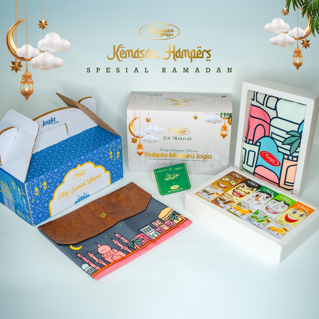 

BAKPIA MUTIARA JOGJA KEMASAN HAMPERS SPESIAL RAMADAN