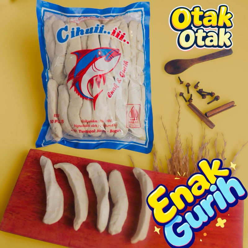 

Otak otak Cihuii kemasan isi 50pcs