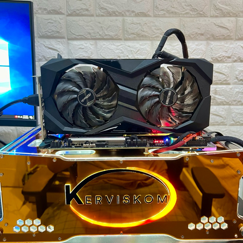 VGA RX 6600XT 8GB ASROCK CHALLENGER GDDR6/ RX 6600 XT 8GB