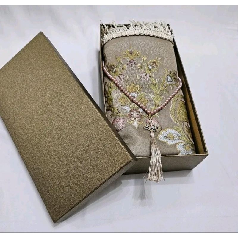 Sajadah bordir turki import premium