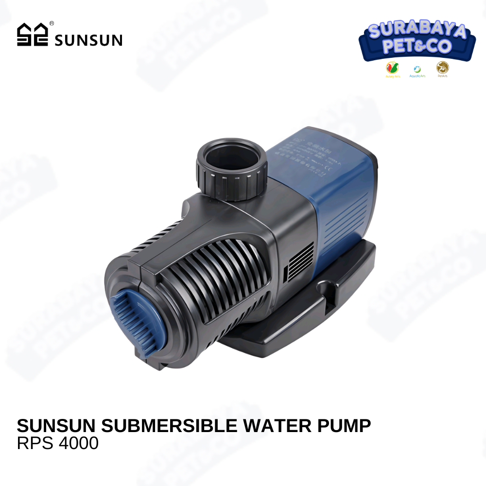 SUNSUN RPS4000/RPS 4000 PRO Pompa Celup Kolam Air Ikan Submersible