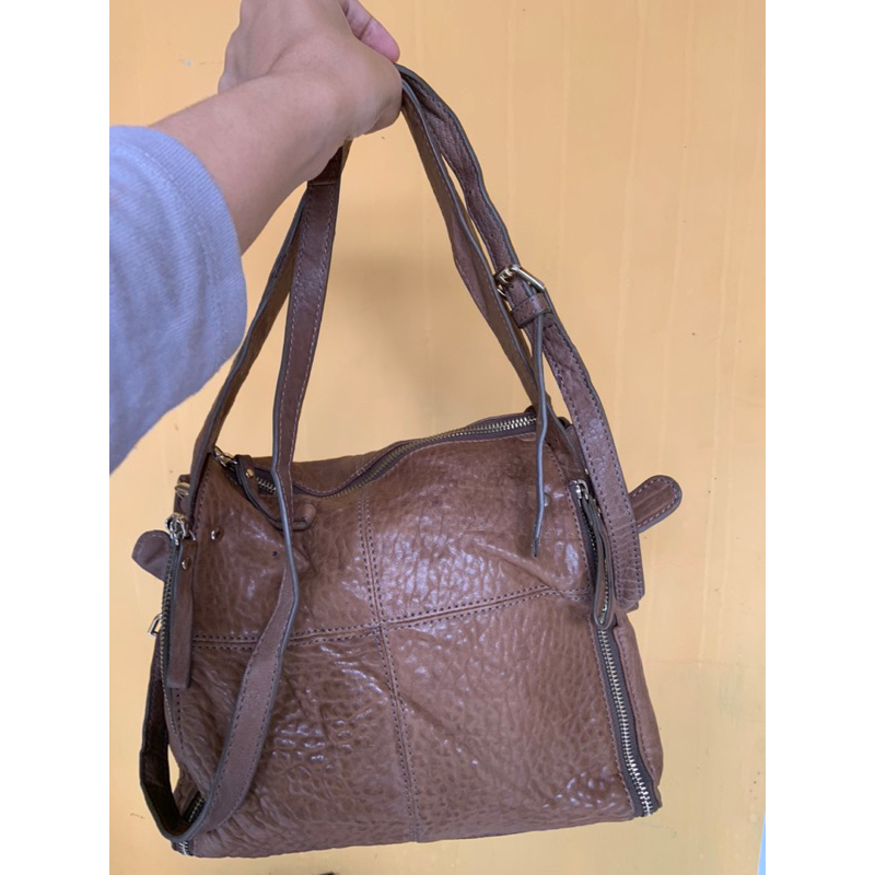 Tas kulit gajah leather bag