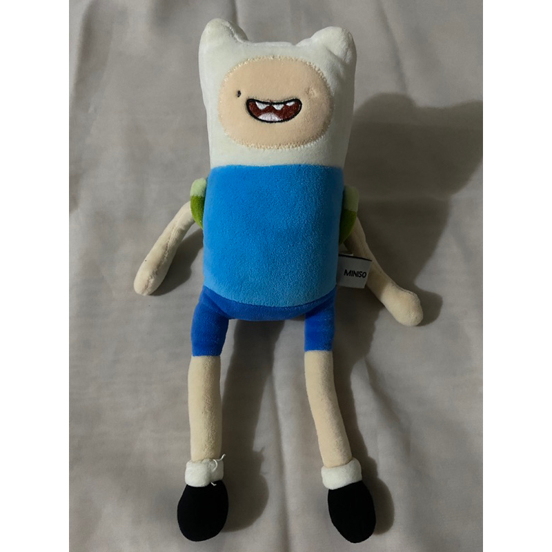 Boneka Finn Adventure Time Miniso