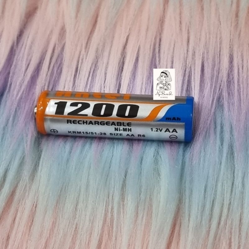 BATERAI AA CAS 1200MAH BATERAY ISI ULANG 1200 MAH