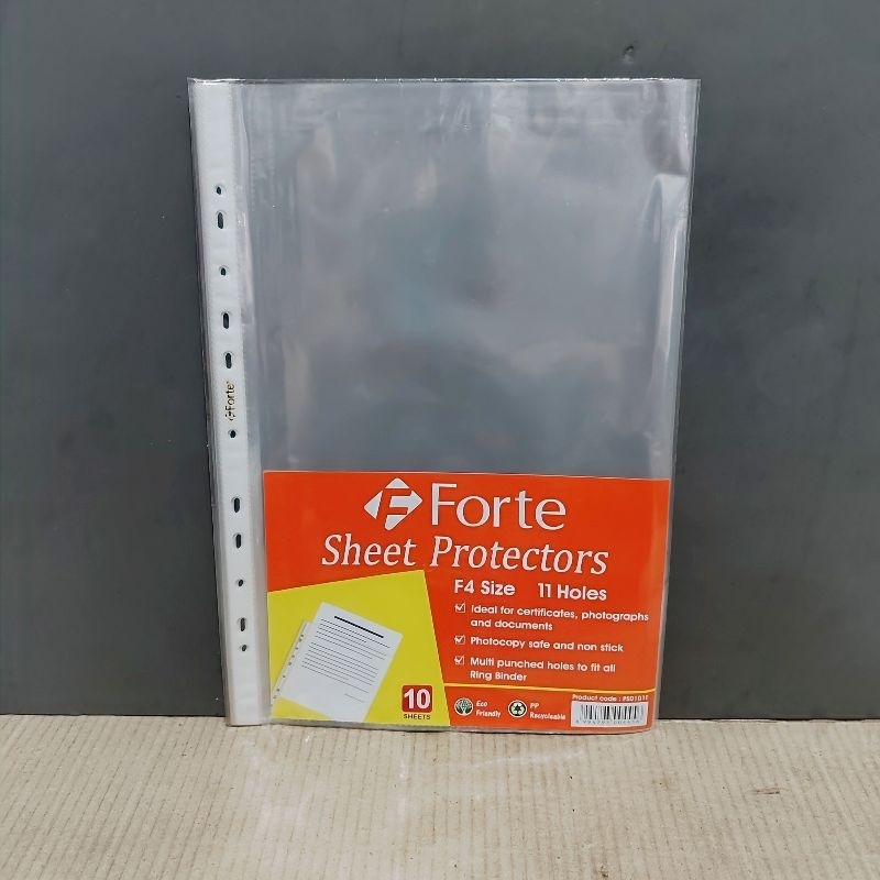 

Sheet Protector F4 FORTE