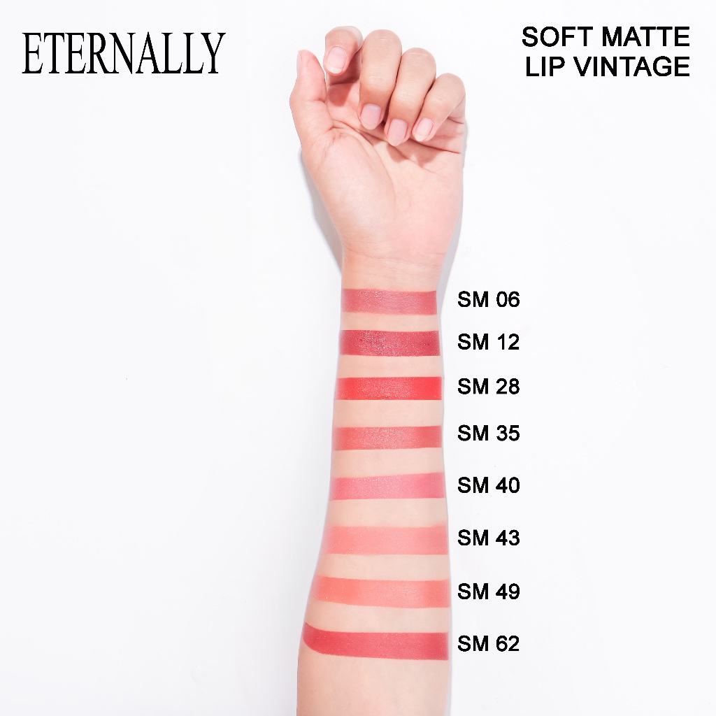 [ Sejak 1997 Lip Supermatte ] ETERNALLY SM Matte Lip Color Vintage