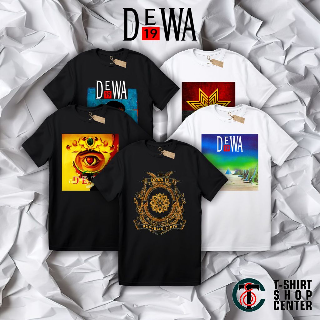 Kaos Musik - Kaos DEWA 19 - T-Shirt Laskar Cinta - DEWA 19 Kaos Musik - Kaos Bintang 5 - Kaos Custom